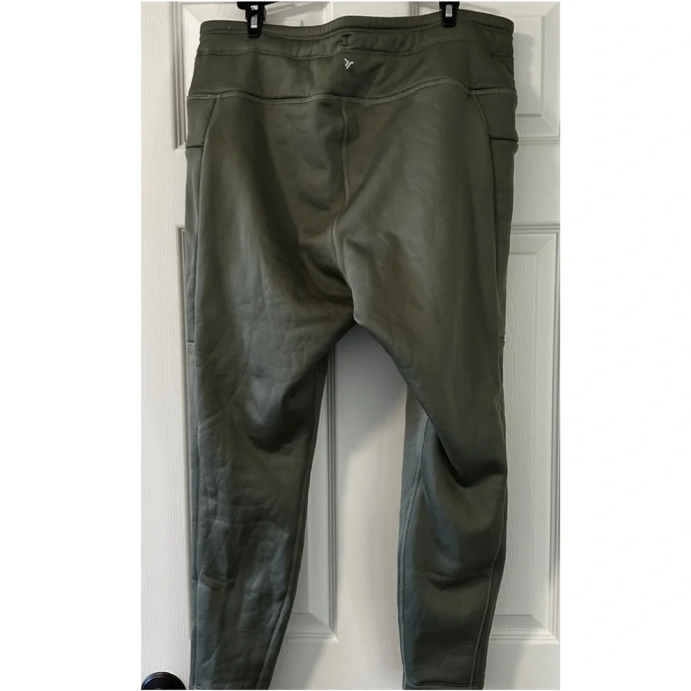 NWT Old Navy Ultracoze Green High rise leggings size XL - Picture 2 of 8